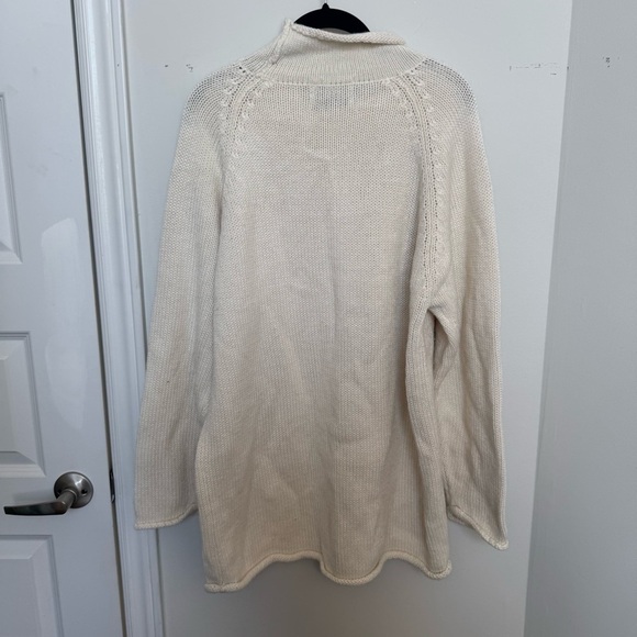 Vintage funnel neck oversized knit Sweater XL - Picture 5 of 5